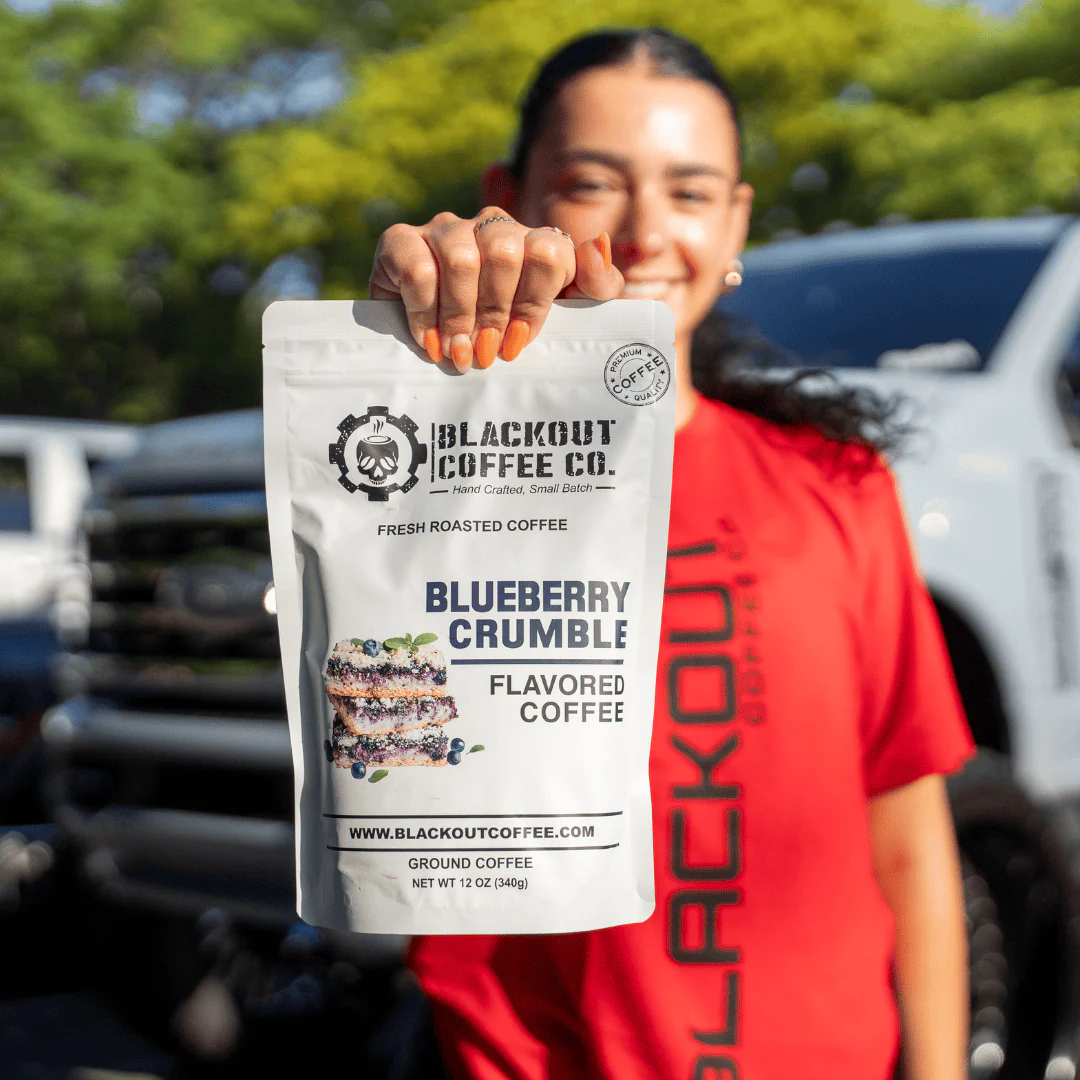 Blueberry Crumble Flavored Coffee - Image 4