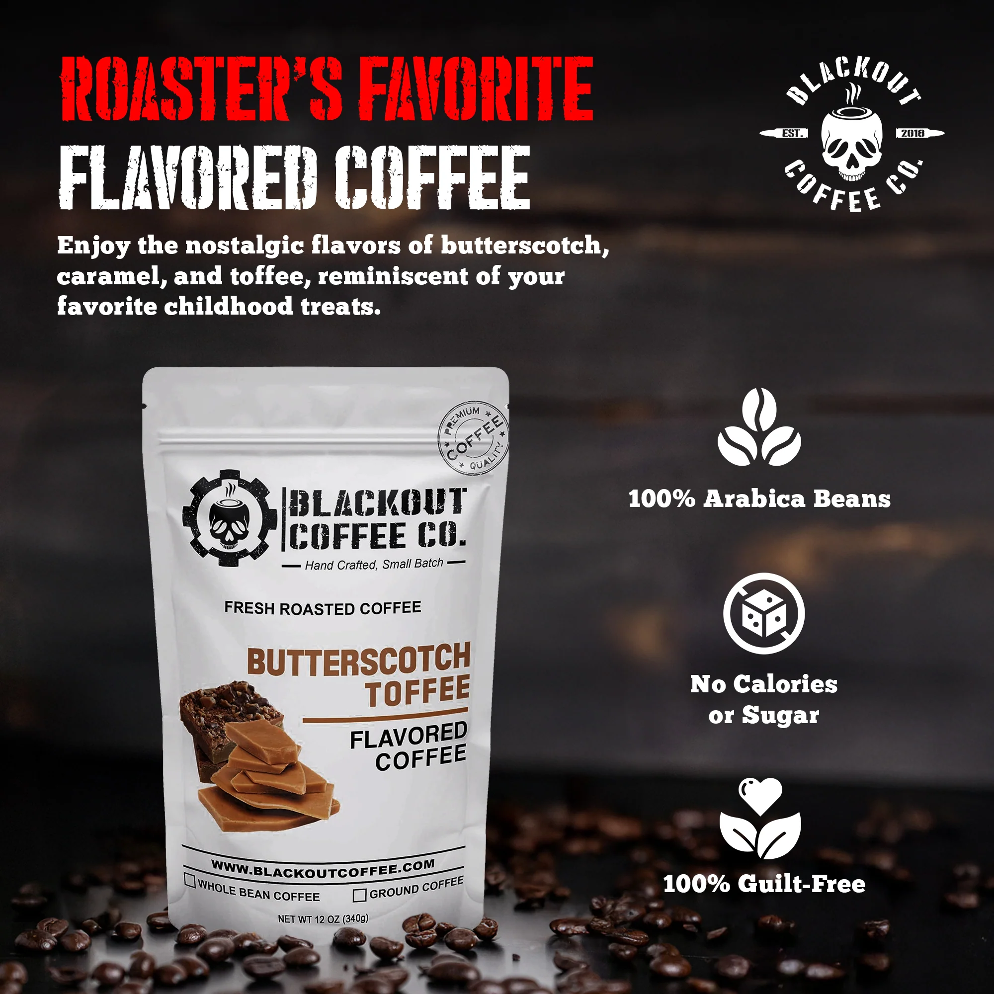 Butterscotch Toffee Flavored Coffee - Image 5