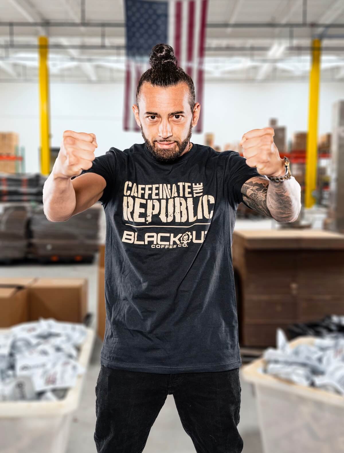 Caffeinate the Republic T-Shirt - Image 5