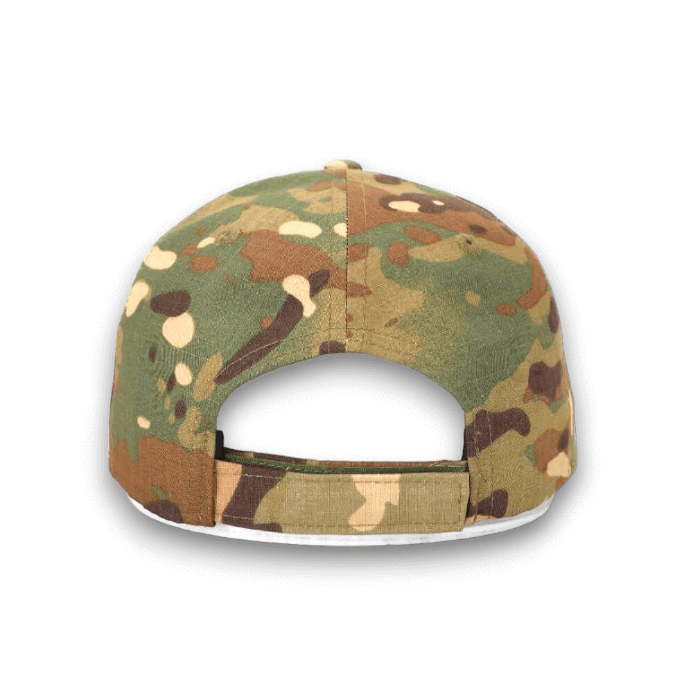 CAMO PATCH HAT WITH VELCRO CLOSURE - Image 4