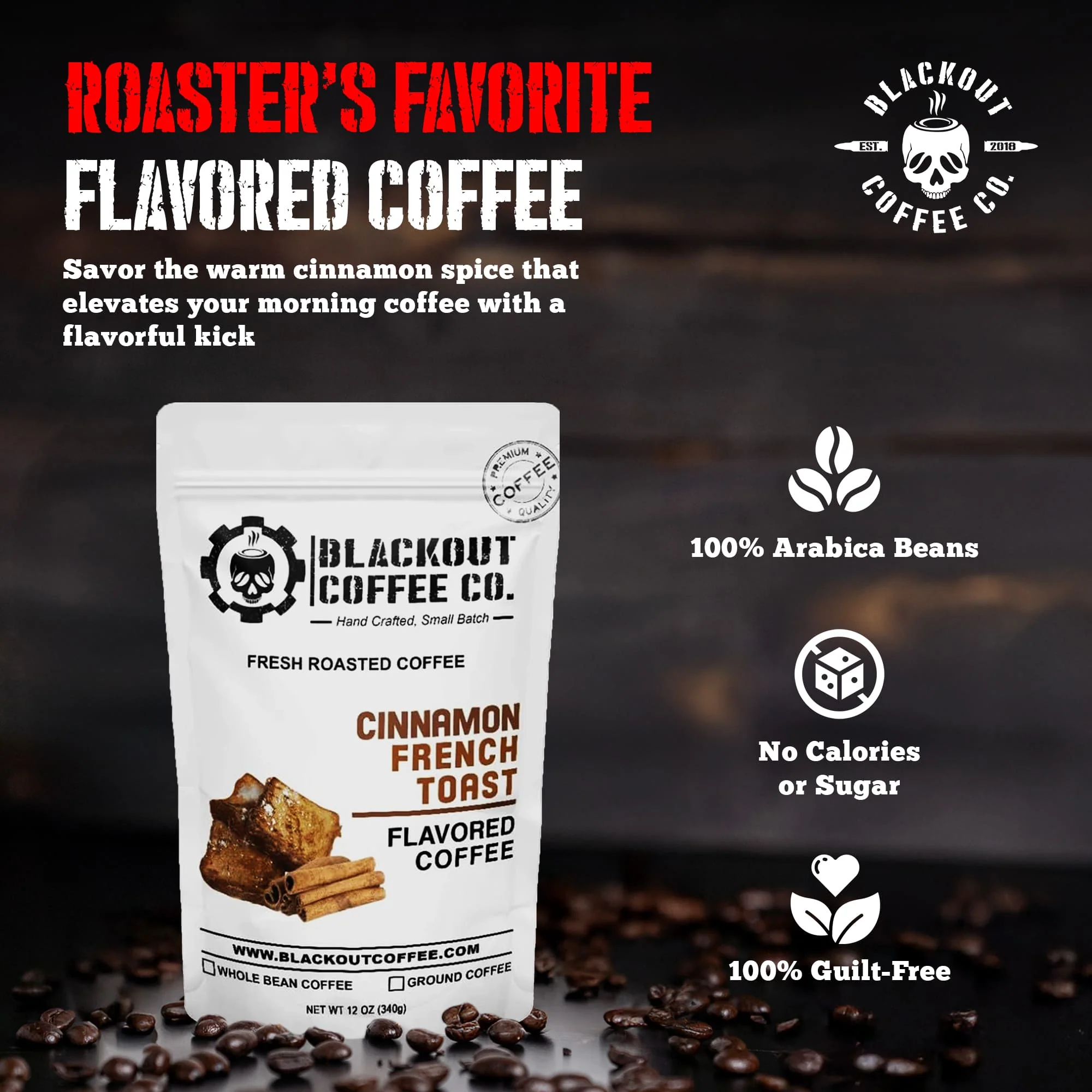Cinnamon French Toast Flavored Coffee - Image 6