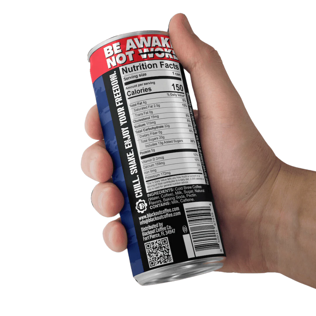 Blackout Coffee RTD Cold Brew Latte 12 Pack - Image 4