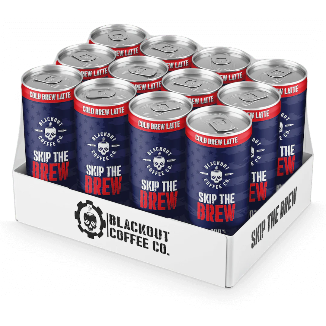 Blackout Coffee RTD Cold Brew Latte 12 Pack - Image 5