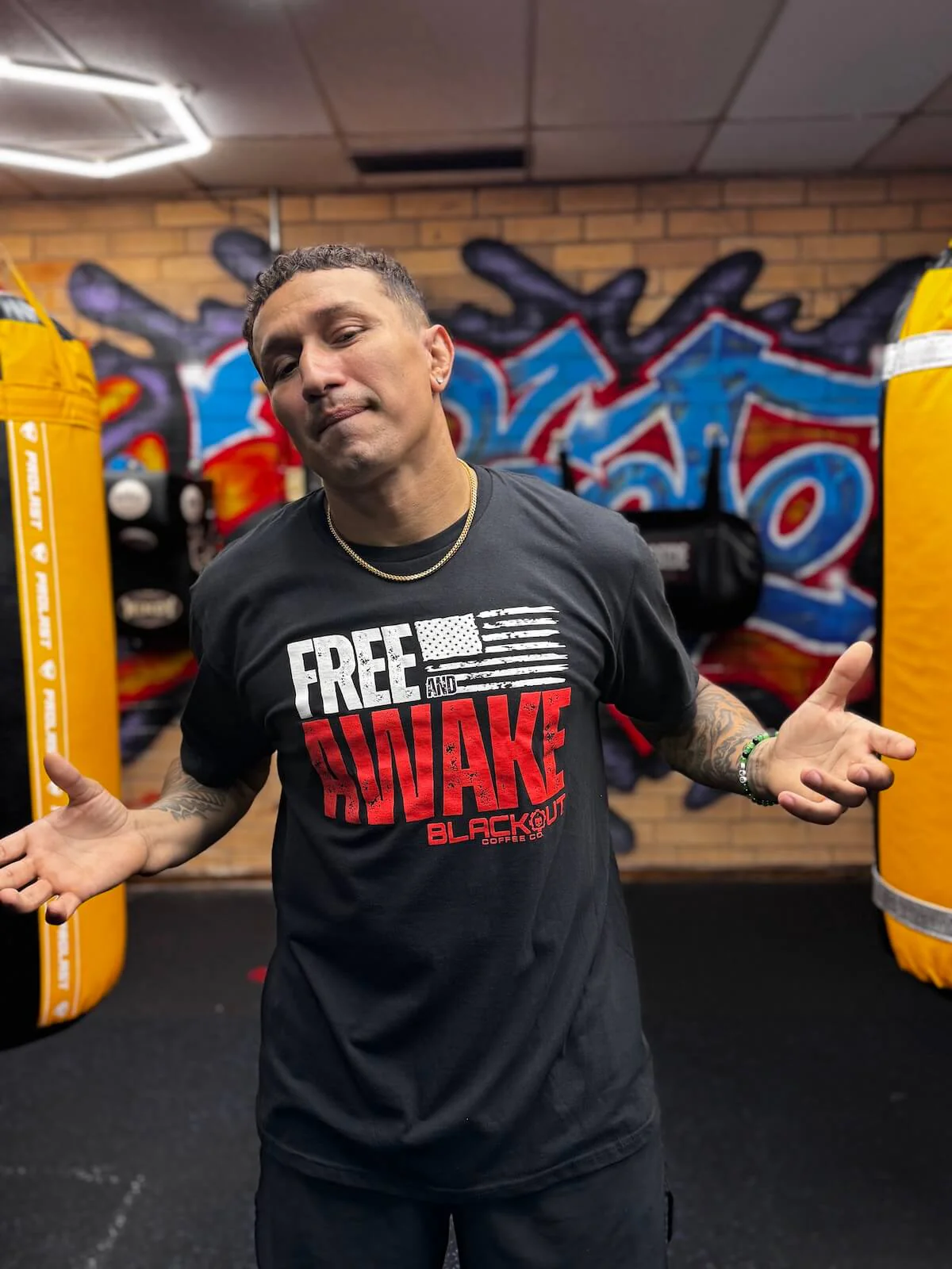 Free and Awake T-Shirt - Image 3