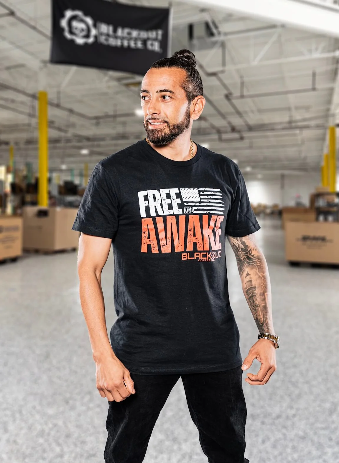 Free and Awake T-Shirt - Image 4