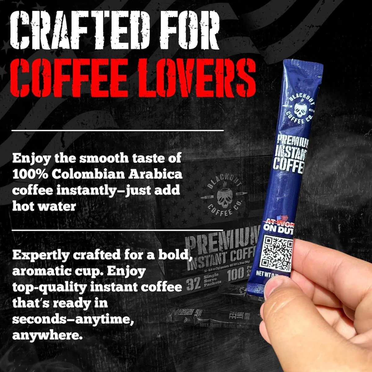 Instant Coffee 32 Count - Image 4