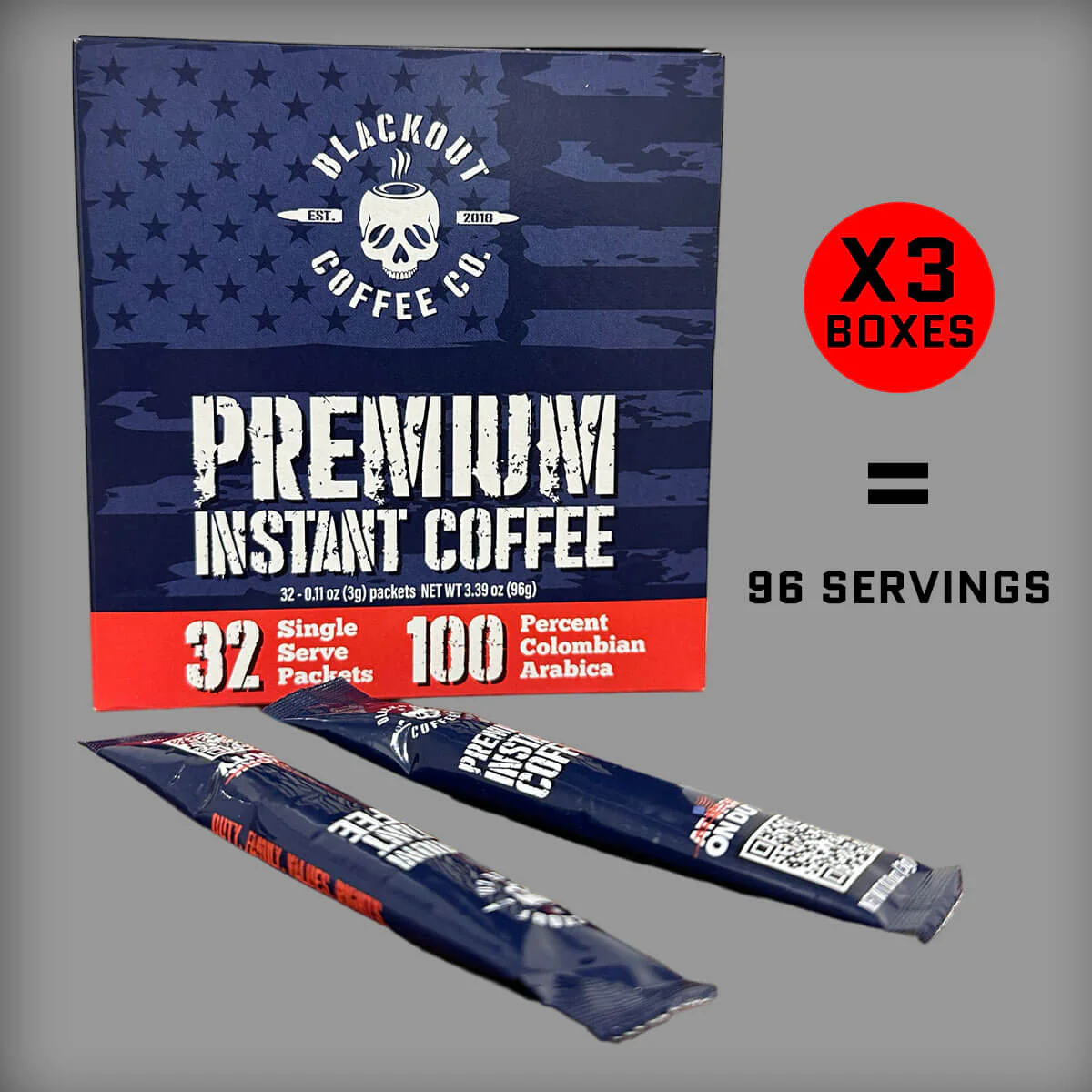 Blackout Essentials Bundle – Instant Coffee, Gear & Grit - Image 4