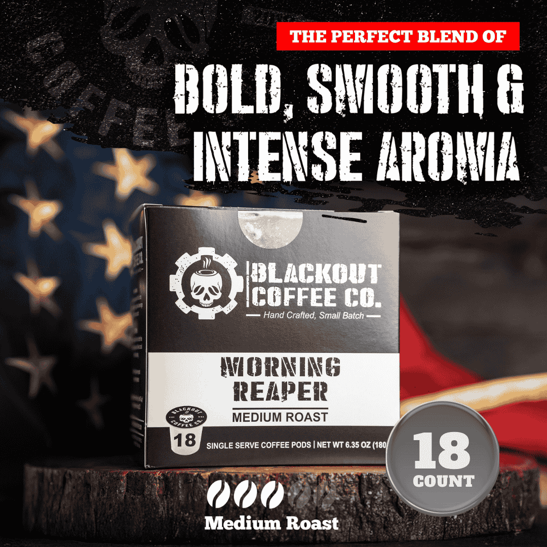 MORNING REAPER MEDIUM ROAST COFFEE PODS 18CT - Image 3