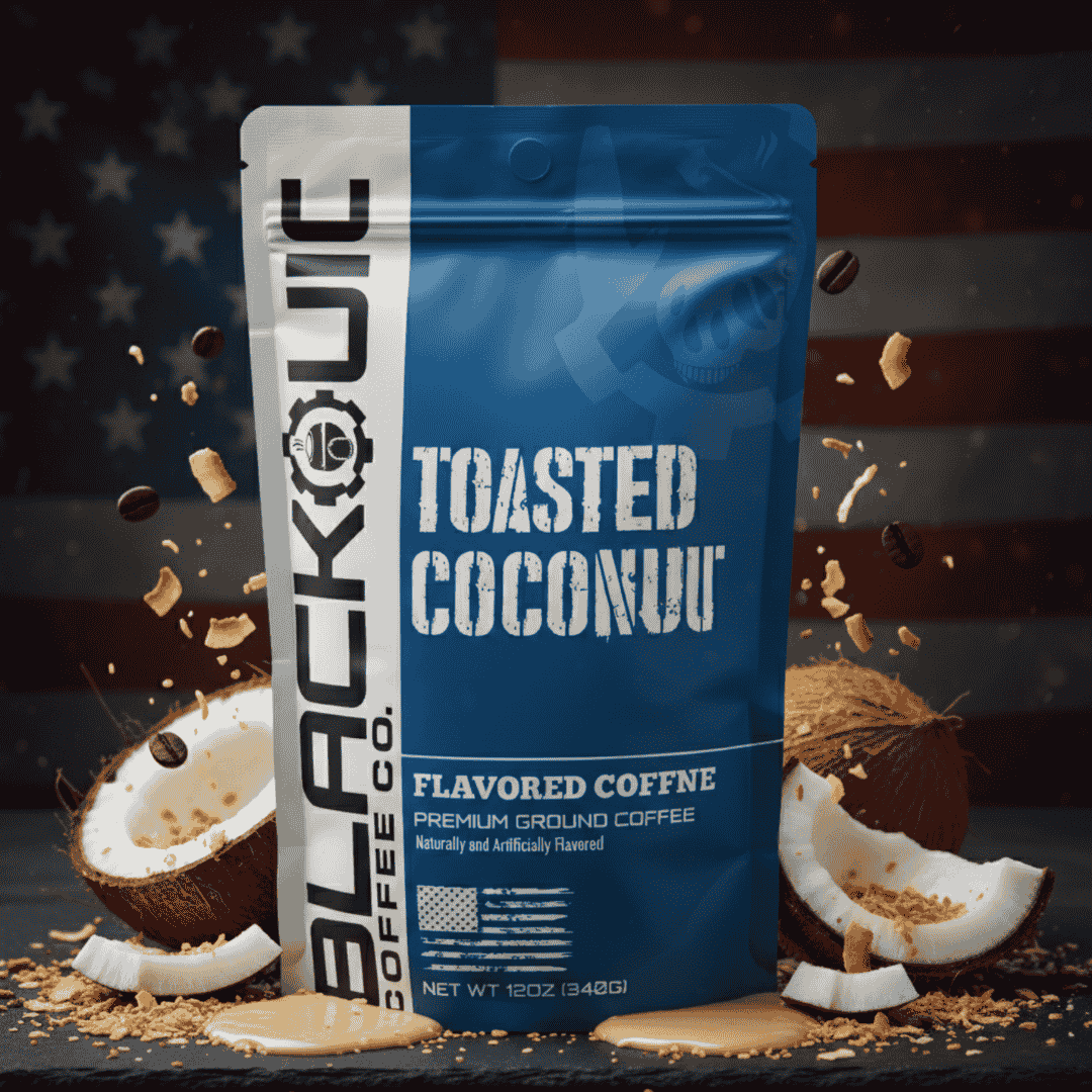 Toasted Coconut Flavored Coffee - Image 3